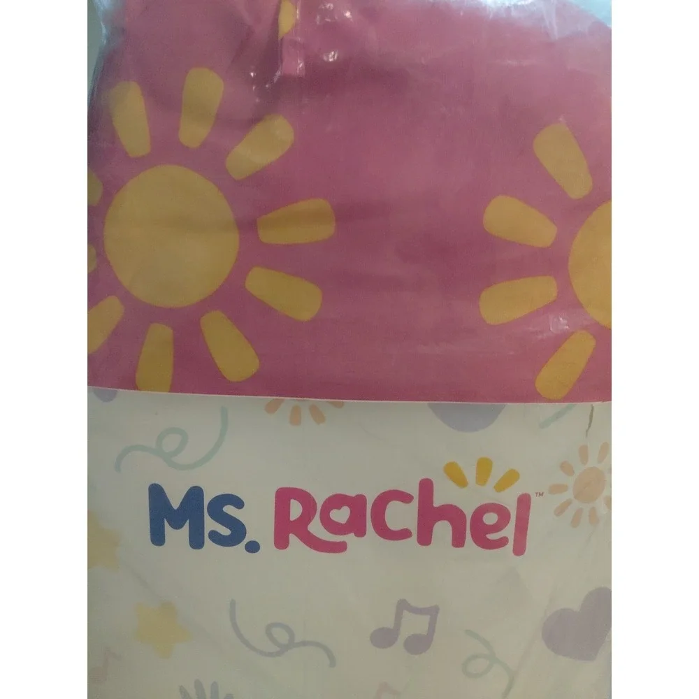 Franco Ms. Rachel Educational Adventures twin comforter  (Single Item) 64 x 86in